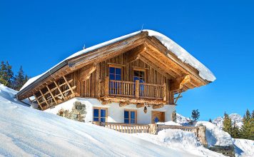 Amazing Mountain Chalet Overlooking The Alps